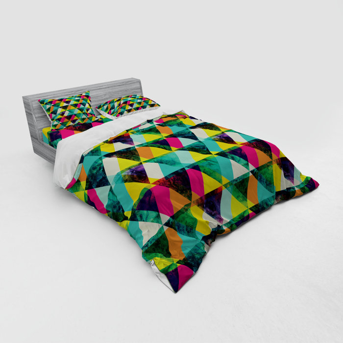 East Urban Home Indie Duvet Cover Set Wayfair